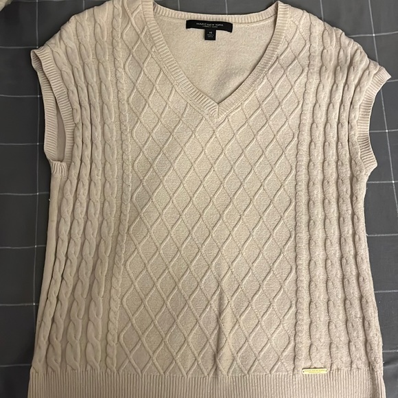 Marc New York Tops - Cream sweater vest